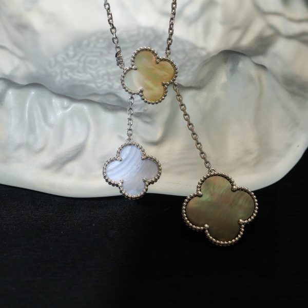 18K Magic Alhambra Six Motifs Necklace - 图片 7