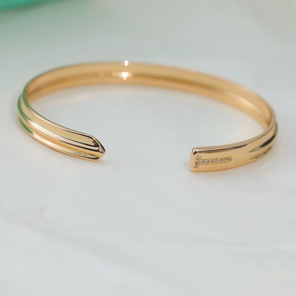18K T Keys Bracelet - 图片 5