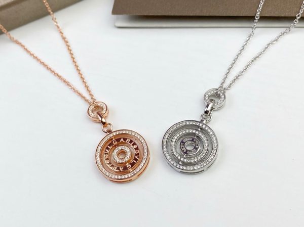 18K BV Cerchi Astrale Diamond Necklace - Image 3