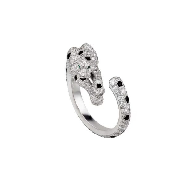 18K Panthère De Diamond Ring