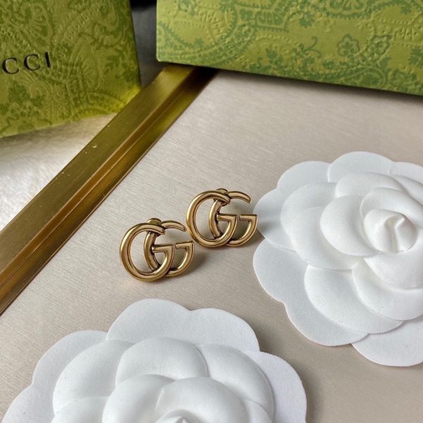 18K Double G Earrings - 图片 9