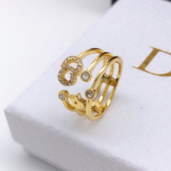 18K CD Star Diamonds Ring
