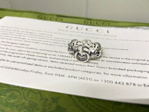 Double G Interlocking G Chain Ring - Image 3