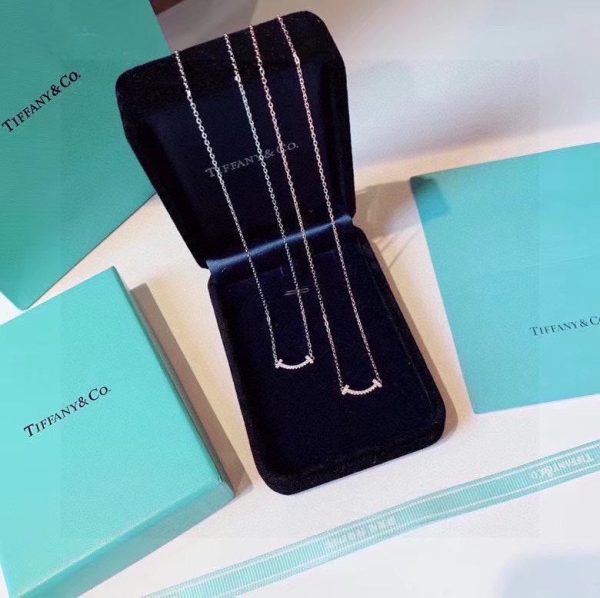 18K T Small Diamond Pendant Necklace - 图片 3