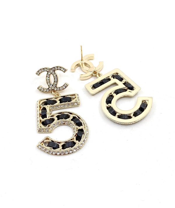 18K CC N0.5 Perfume Earrings - 图片 6