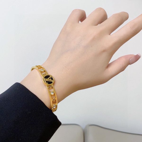 18K Louis Gold Bracelet - 图片 2