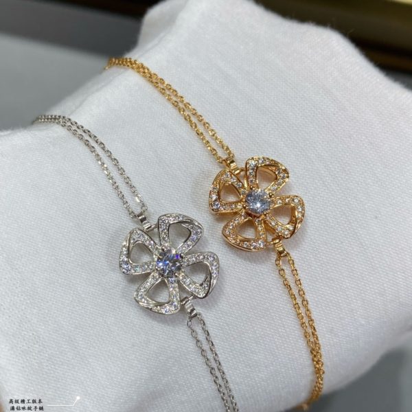 18K Fiorever Central Diamond Bracelet - 图片 6
