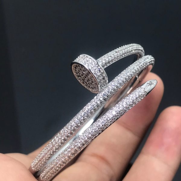 18K Juste Un Clou Diamonds Bracelet - 图片 2