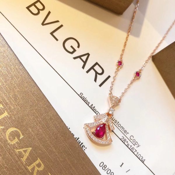 18K Divas' Dream Diamond Necklace - 图片 4