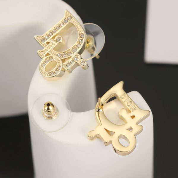 18K CD Tribales Diamond Earrings - 图片 5