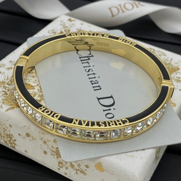 18K CD Night Code Bangle Bracelet - Image 4