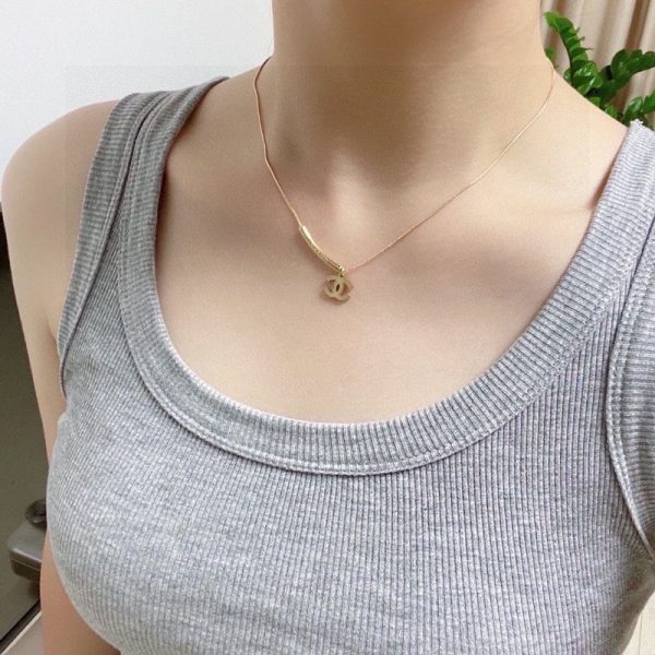 18K CC Gold Necklace - 图片 3