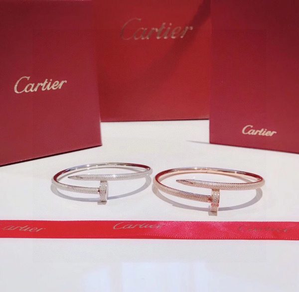 18K Juste Un Clou Diamonds Bracelet - 图片 7