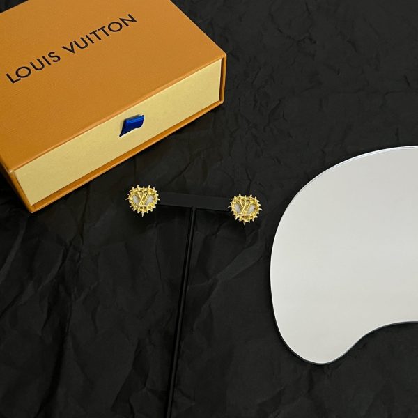 18K Louis Vintage Earrings - 图片 3