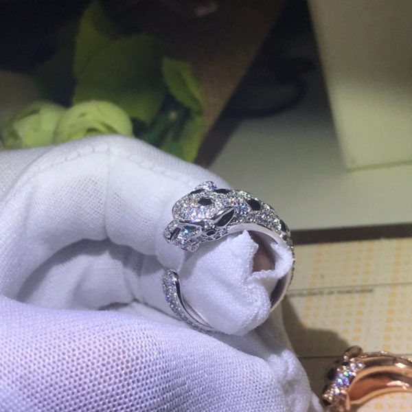 18K Panthère De Diamond Ring - 图片 2