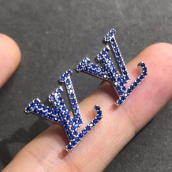 18k Louis Iconic Aquamarine Earrings - 图片 3