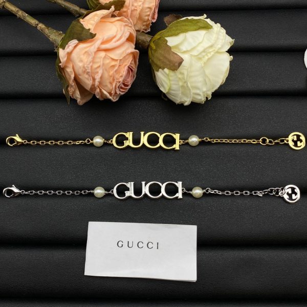 18K Double G Letter Bracelet - 图片 5