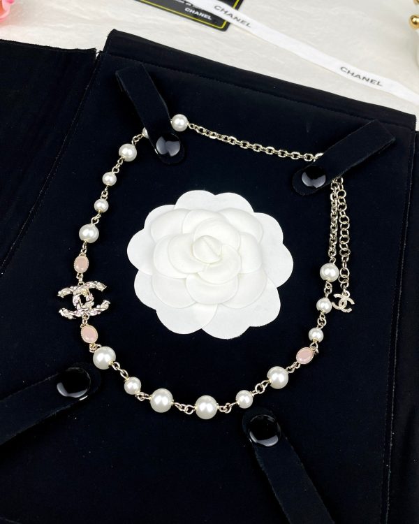 18K CC Pearls Necklace - 图片 2