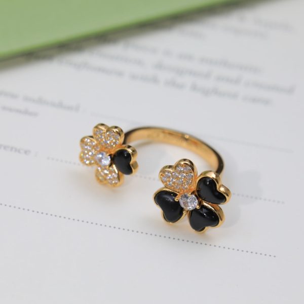 18K Cosmos Between the Finger Diamond Ring - 图片 4