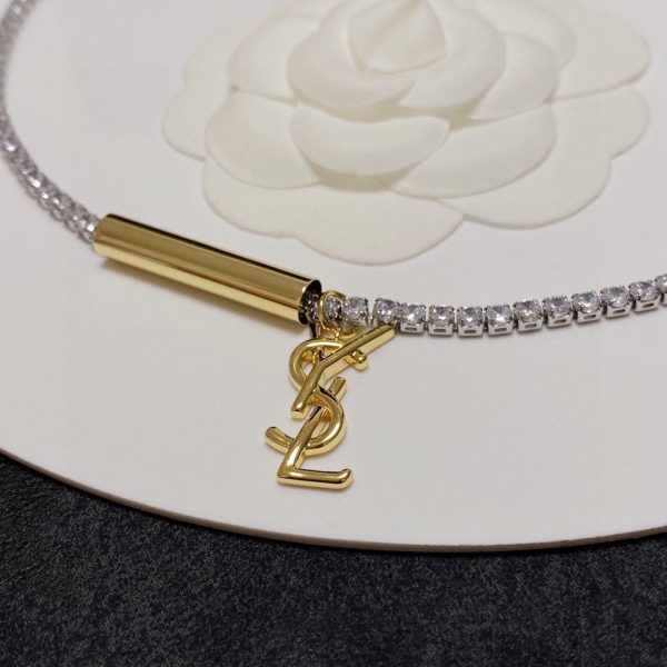 18K Saint Chain Diamond Necklace - 图片 2