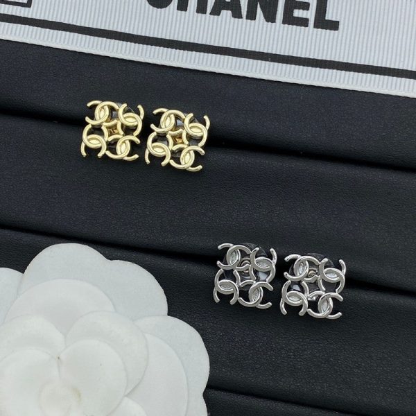 18K CC 24C Earrings - 图片 4