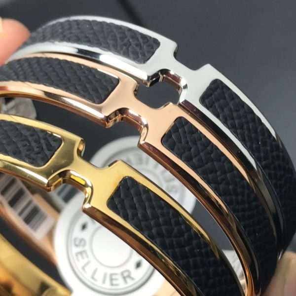 18K Olympe Black H Bracelet - 图片 3