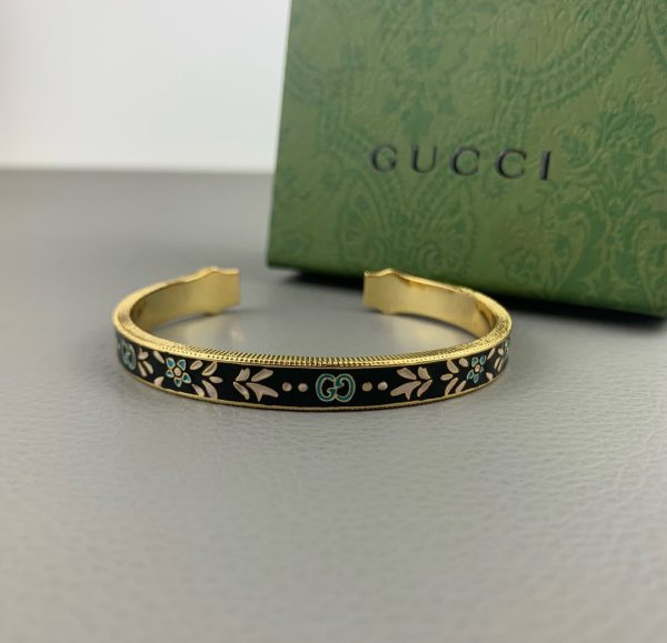18K Double G Icon Blooms Bracelet - 图片 3