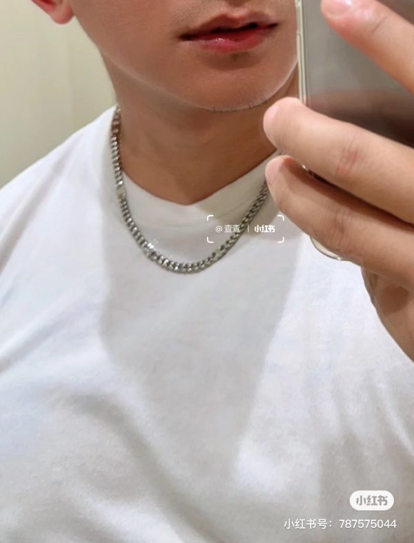 18K Triomphe Gourmette Chain Necklace - 图片 3