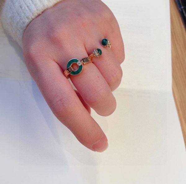 18K BV Malachite Ring - Image 4