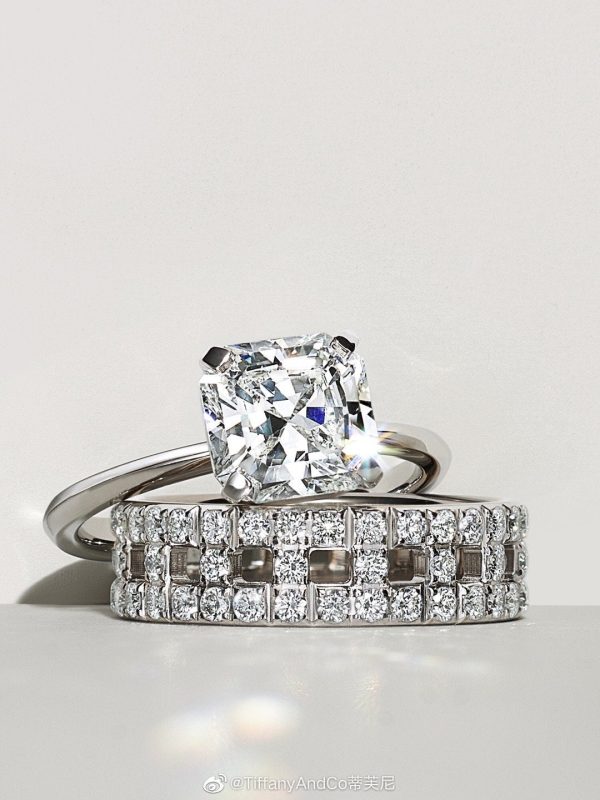 18K T True Engagement Ring - 图片 6