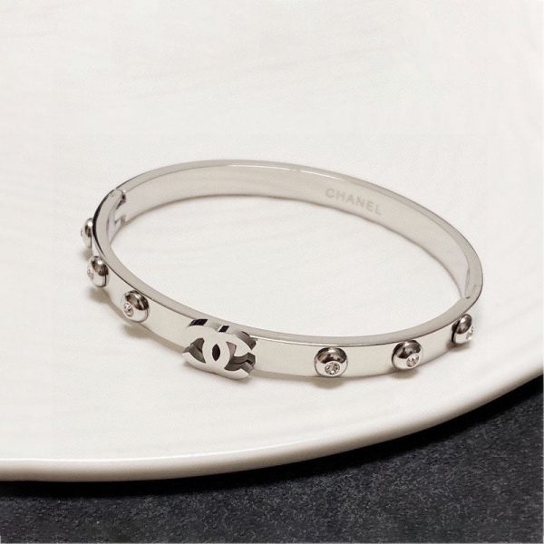 18K CC Vintage Diamond Bracelet - 图片 2