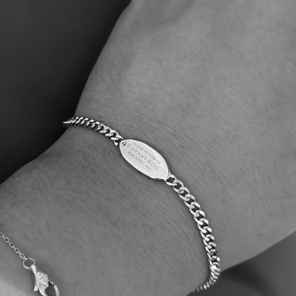 18K Return to Tiffany Oval I.D. Bracelet - 图片 2