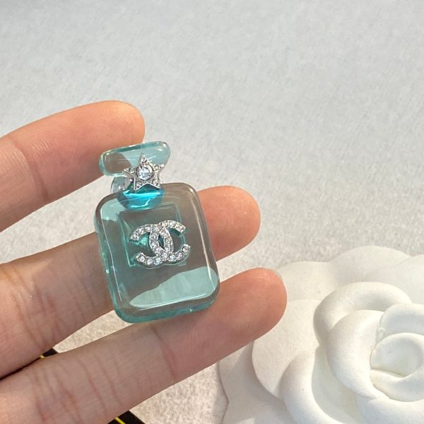 18K CC Perfume Color Bottle Brooch - Image 21