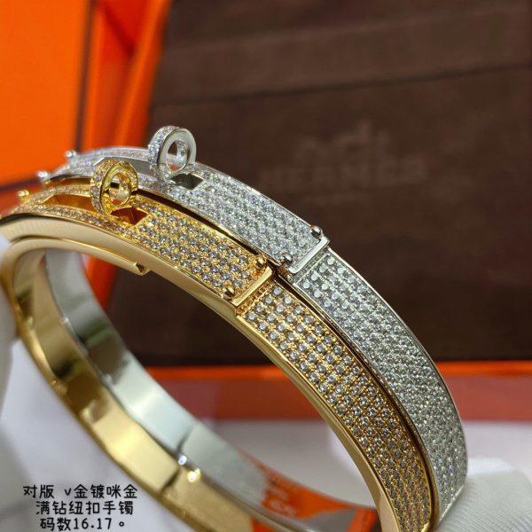 18K Yellow Gold Kelly Diamonds H Bracelet - 图片 9