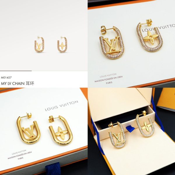 18K Louis My Chain Earrings - 图片 5