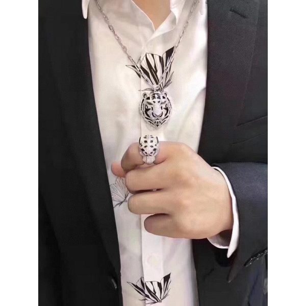 18K Panthère De Diamond Necklace - 图片 3