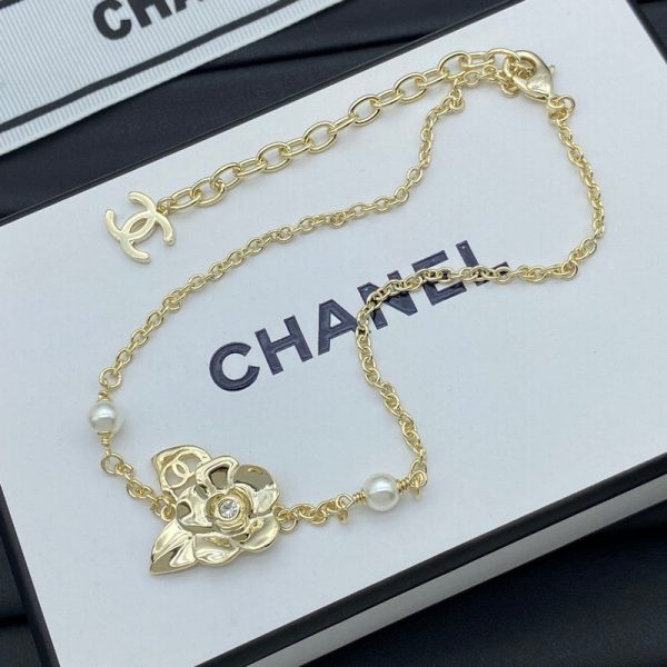 18K CC Camellia Necklace - Image 2
