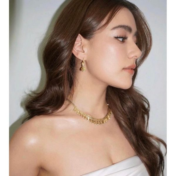 18K Grain De Café Earrings - 图片 3