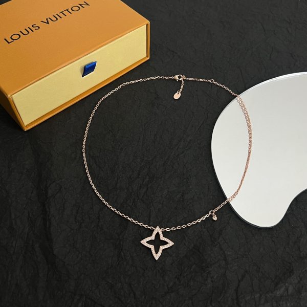 18K Louis Blossom Pendant Necklace - 图片 11