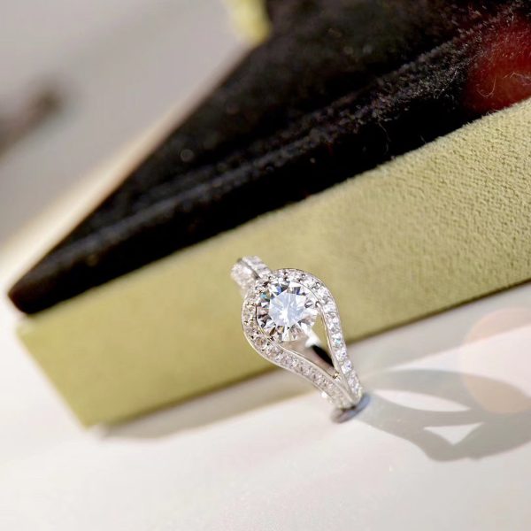 18K Couture Solitaire Ring - 图片 8