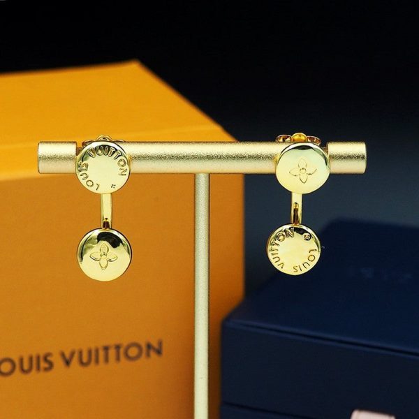 18K Louis Studs Earrings - 图片 5