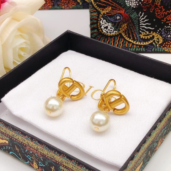 18K CD Tribales Pearls Earrings - 图片 2