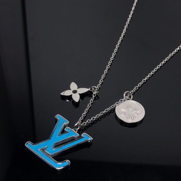 18K Louis Blue Turquoise Necklace - 图片 3