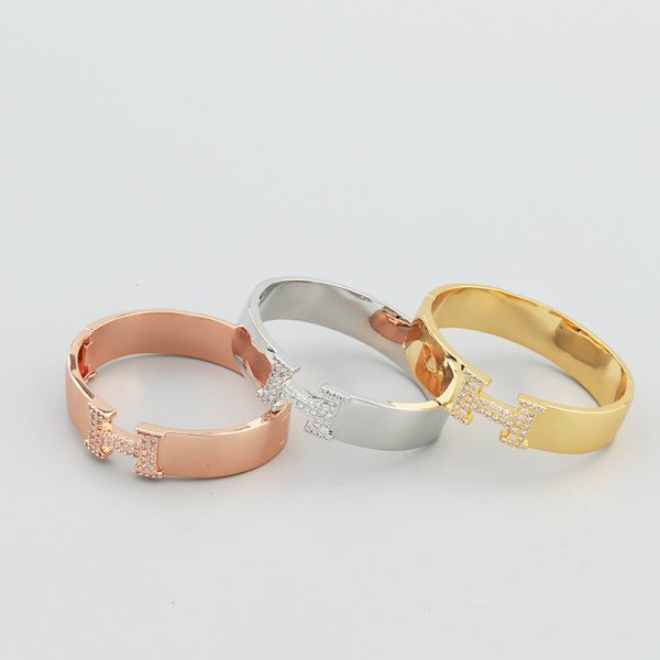 18K Clic H Diamond Bracelet - 图片 3