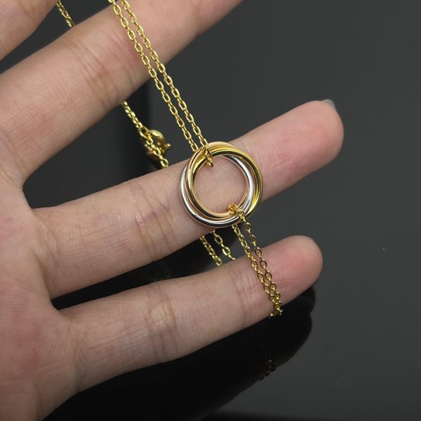 18K Trinity Bracelet - 图片 2