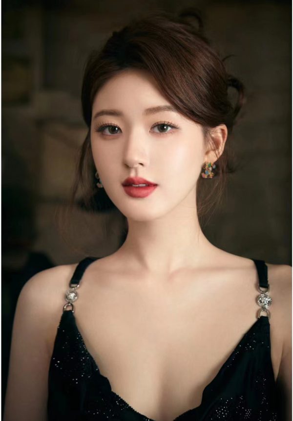 18K CC Multi-Color Crystals Earrings - 图片 2