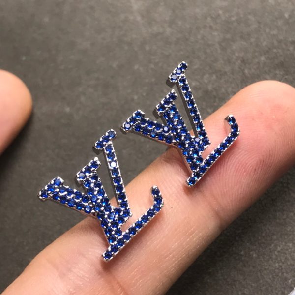 18k Louis Iconic Aquamarine Earrings - 图片 4