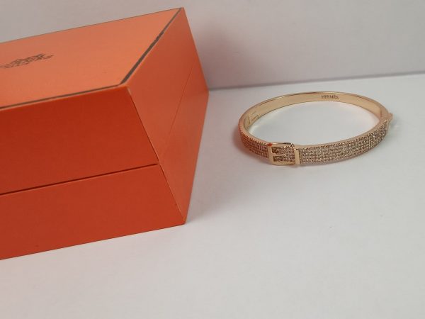 18K Kelly Diamond Vintage H Bracelet - 图片 6