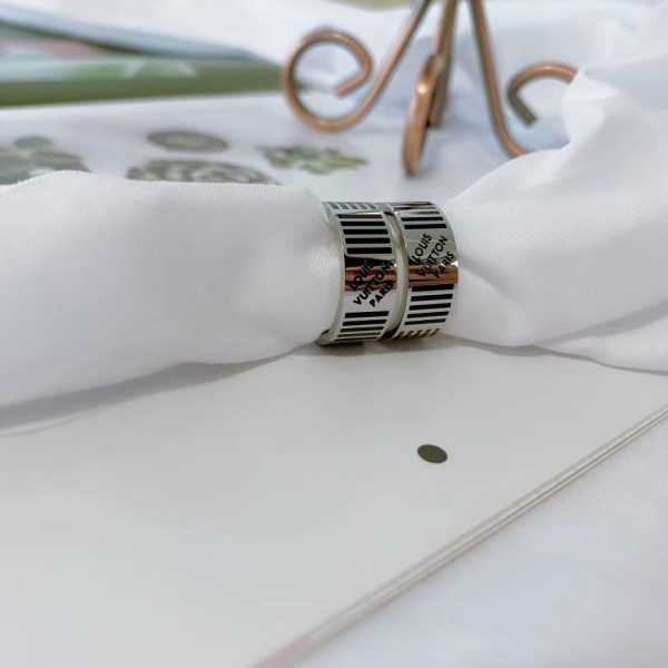 18K Louis Damier Black Ring - 图片 2