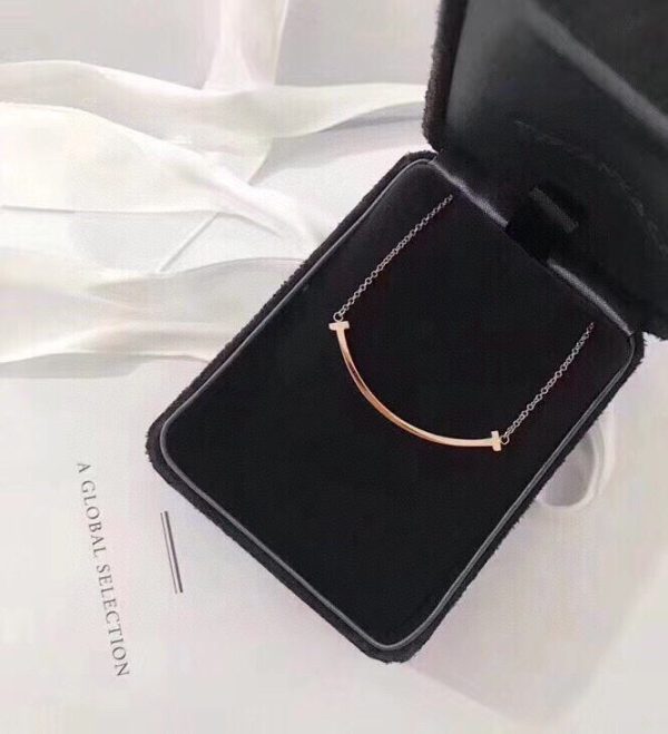 18K T Medium Diamond Pendant Necklace - 图片 6
